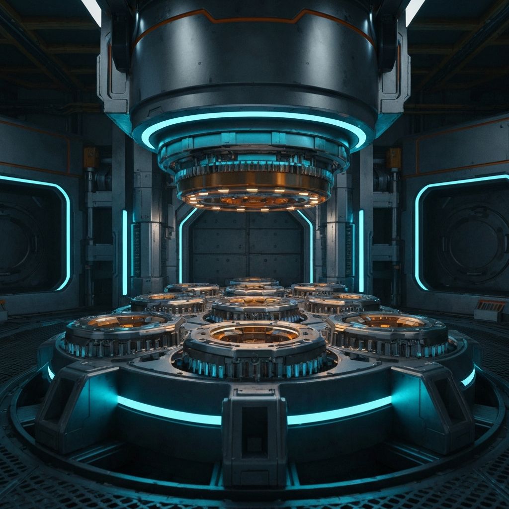 Grok Hardware autonomous manufacturing inside lunar terra dome