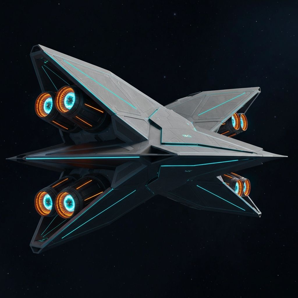 Hexagonal engine cluster being manufactured by Grok Hardware